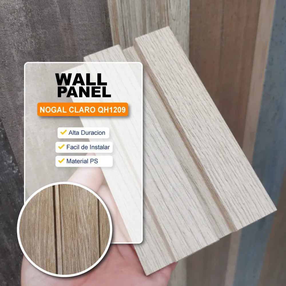 Wall Panel Nogal Claro QH1209